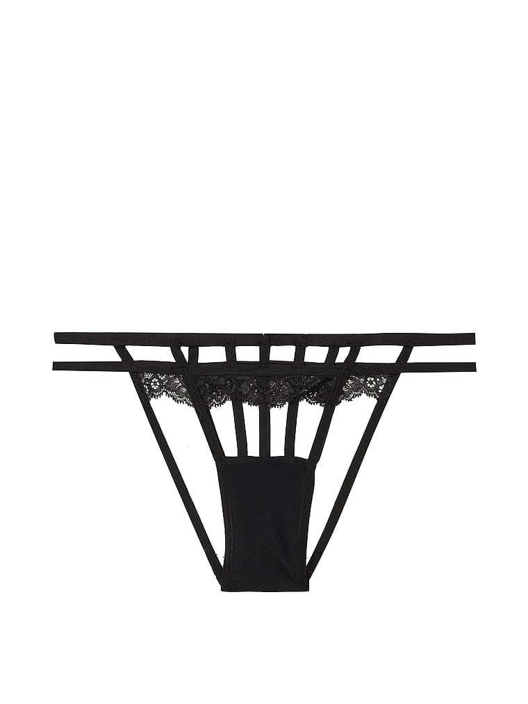 caged brazilian panty