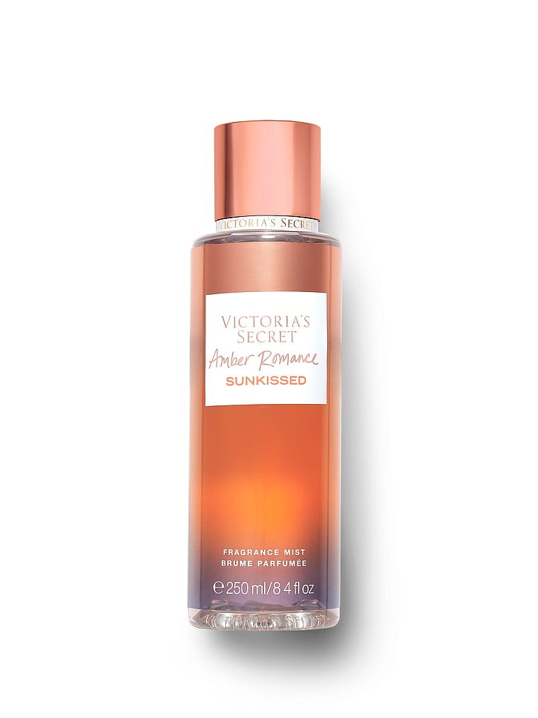 Victoria's Secret new Sunkissed Frangrance Mist, Amber Romance Sunkissed, offModelFront, 1 of 2
