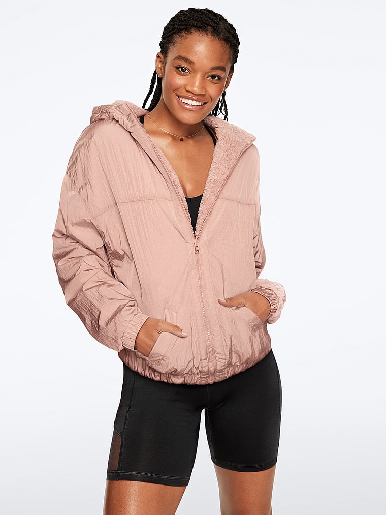 victoria secret pink bubble coats