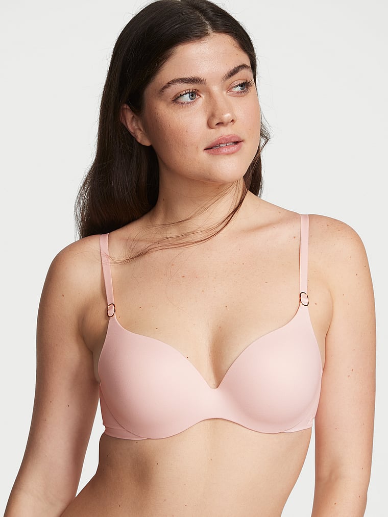 VICTORIA'S SECRET Incredible By Victoria Pink Lace Lightly Lined