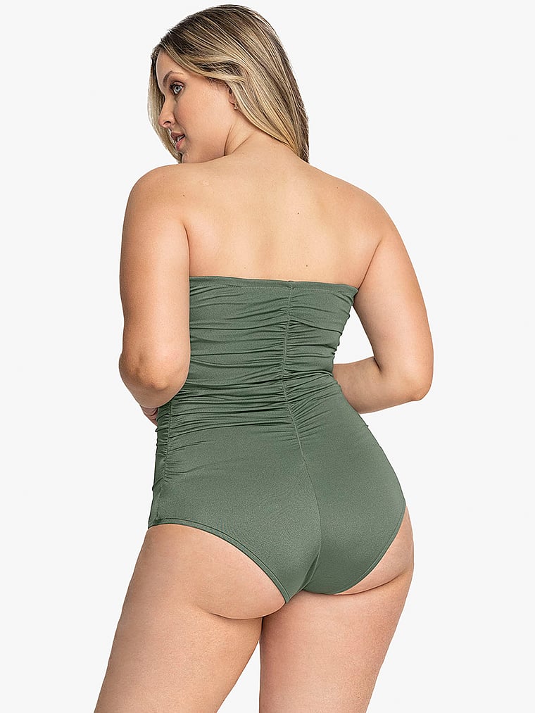 Shapewear One-piece Swimsuit Olive -  Canada