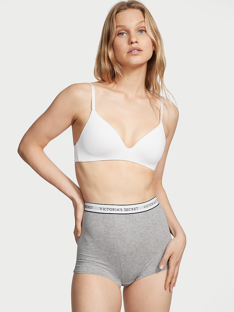 Shop Victoria's secret 2018 Cruise Plain Cotton Underwear