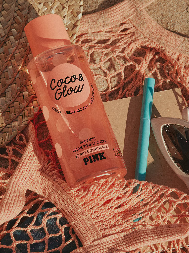 coco and glow body mist