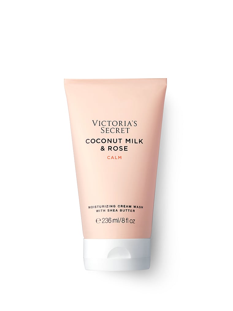 Victoria's Secret Natural Beauty Moisturizing Cream Body Wash, Coconut Milk & Rose, offModelFront, 1 of 1