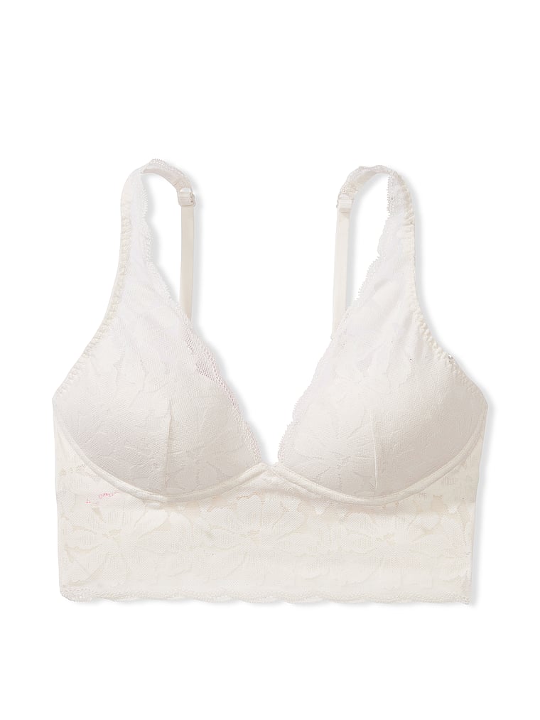 PINK - Victoria's Secret Victoria's Secret PINK Lilac Lacy Halter Bralette  Purple - $14 (72% Off Retail) - From Arianna