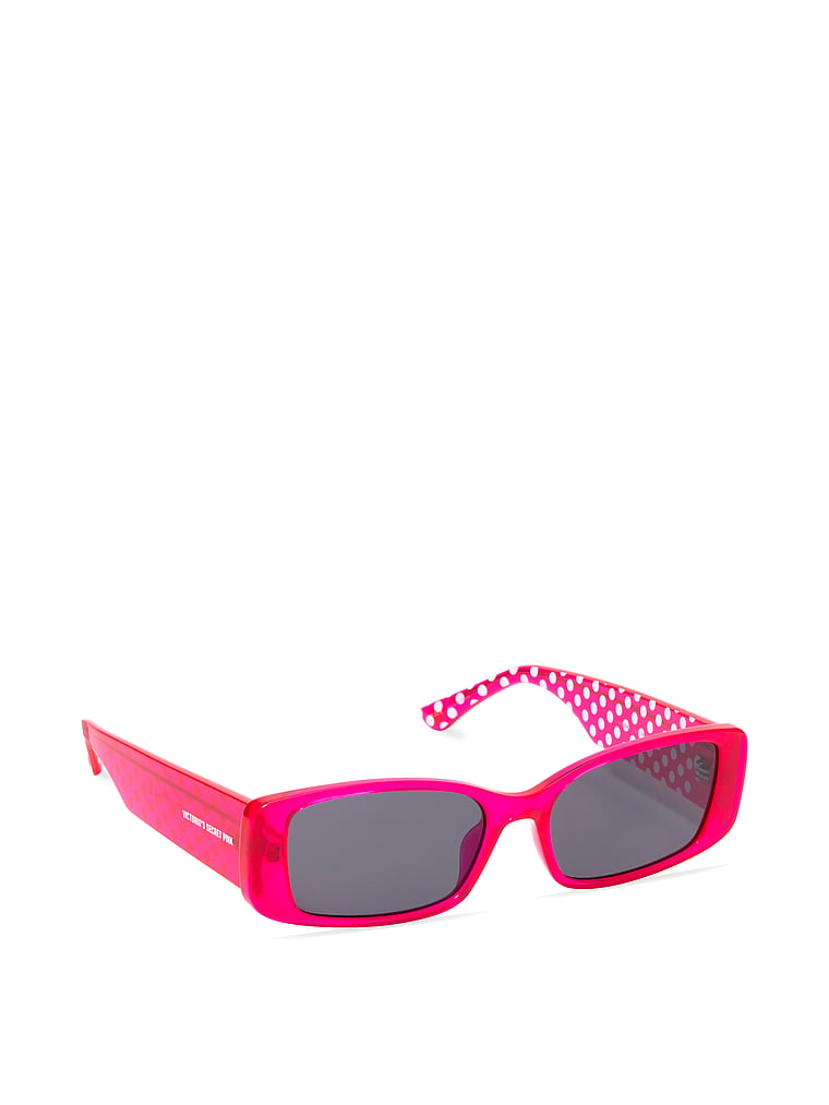 VictoriasSecret Retro Rectangle Sunglasses. 2