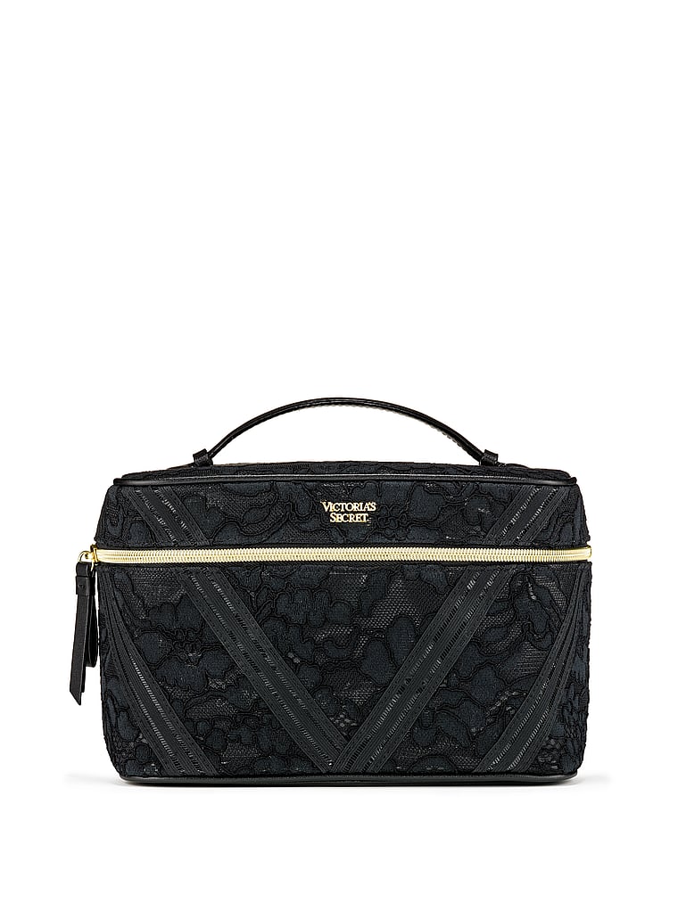  Victoria's Secret 4 in 1 Train Case, Black : Beauty