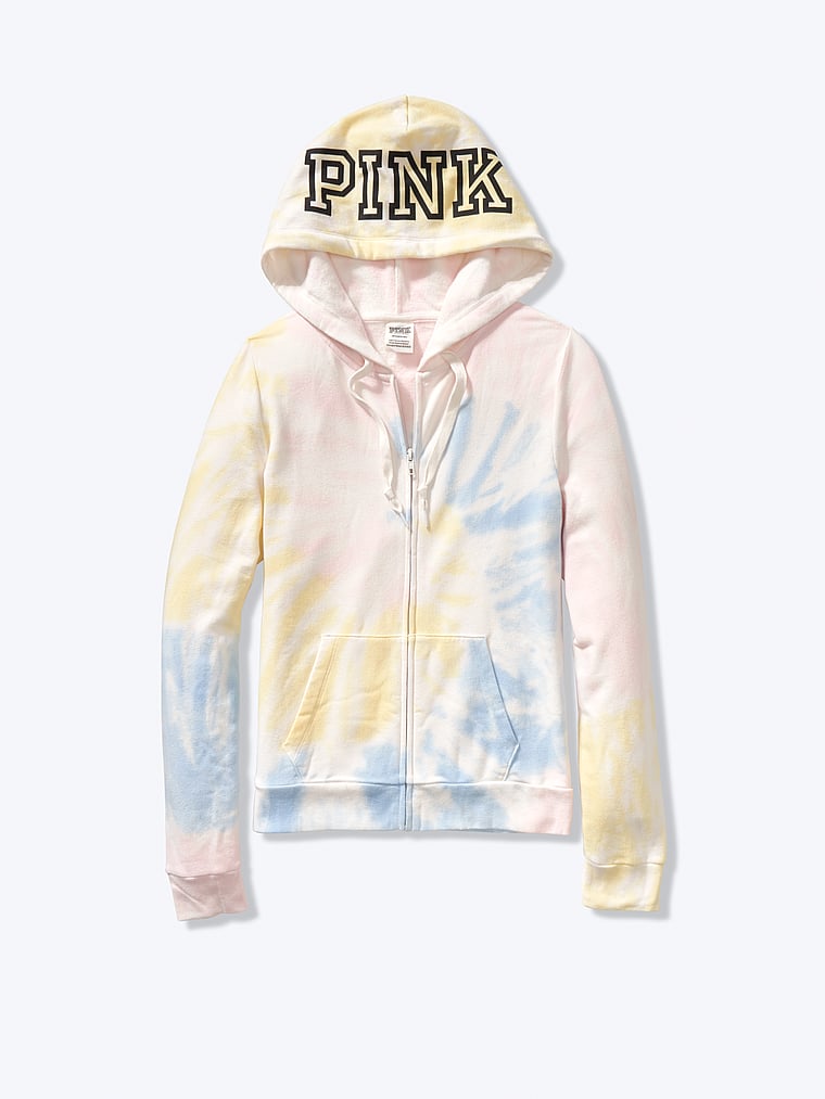 pink full zip