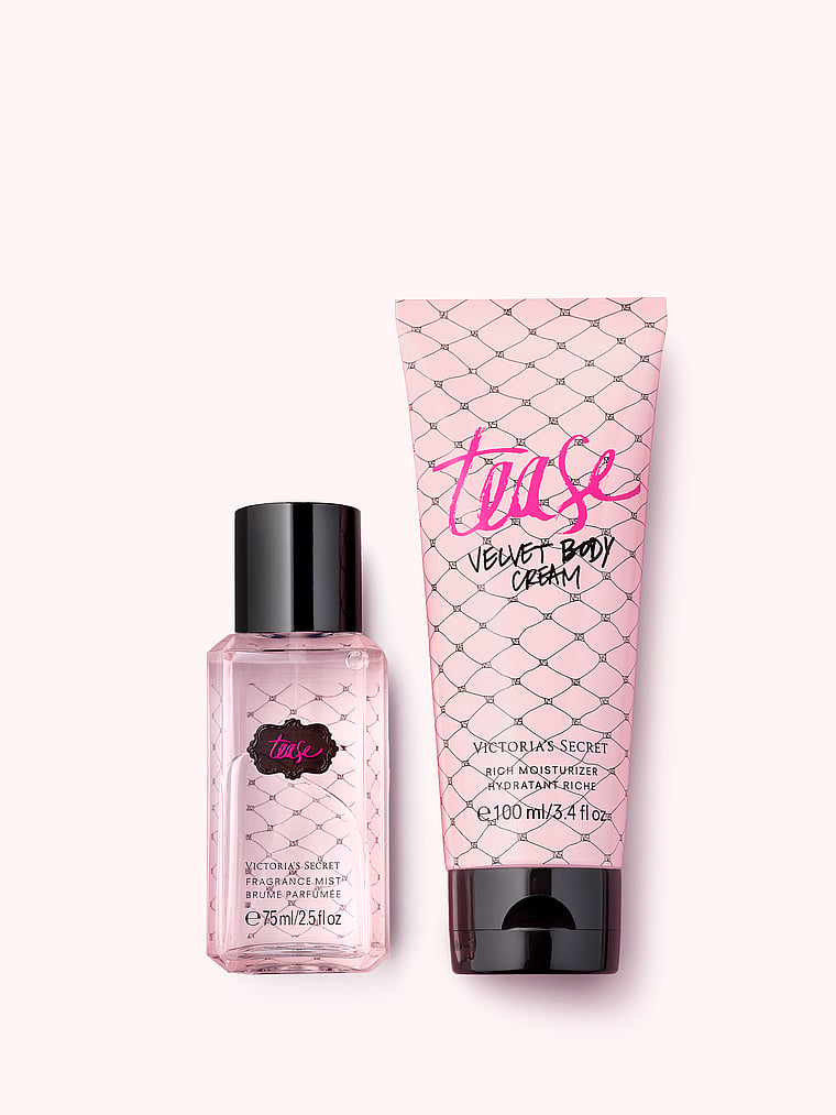 VictoriasSecret Travel Fragrance Mist & Velvet Body Cream Gift Set. 1