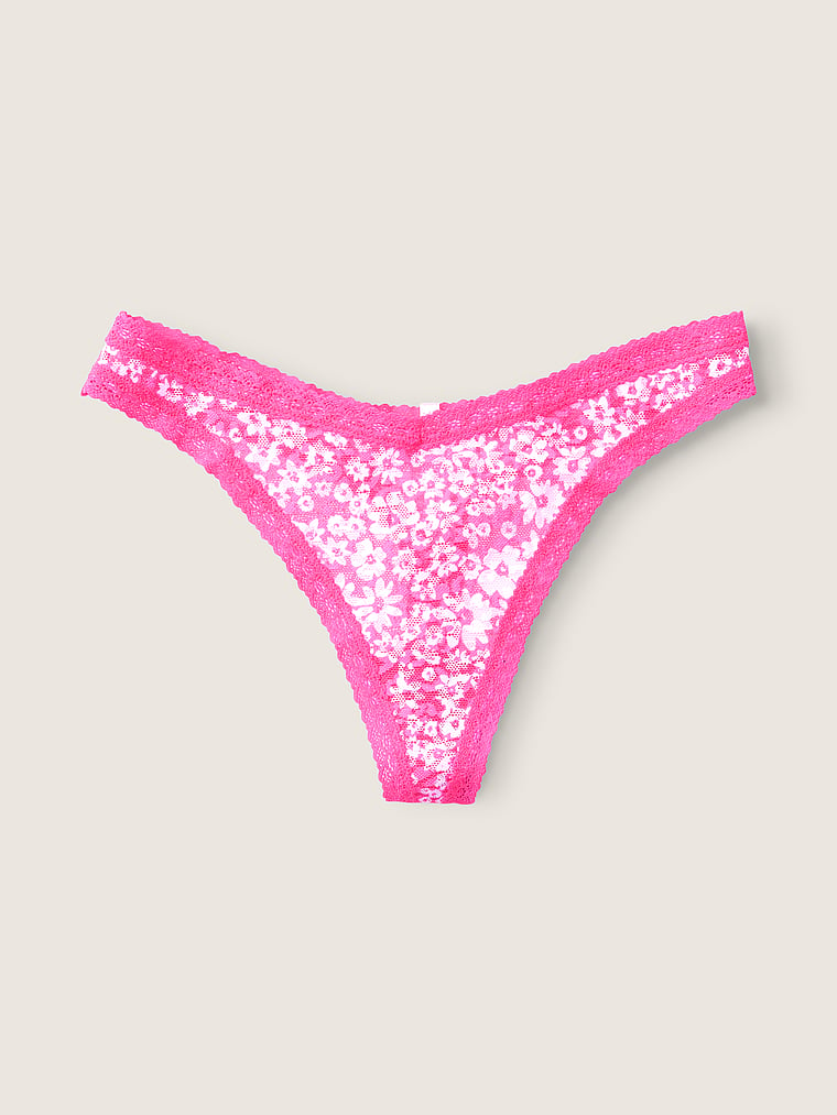 pink floral underwear