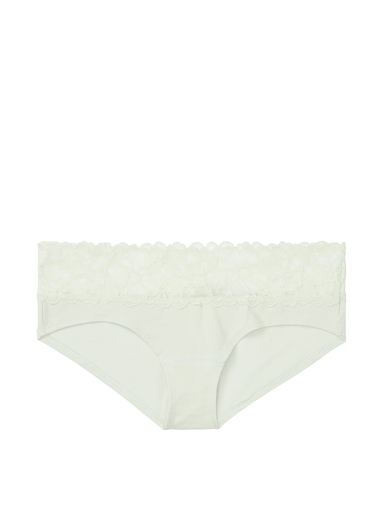 VictoriasSecret Stretch Cotton Lace-waist Hiphugger Panty - 11150308-94B9