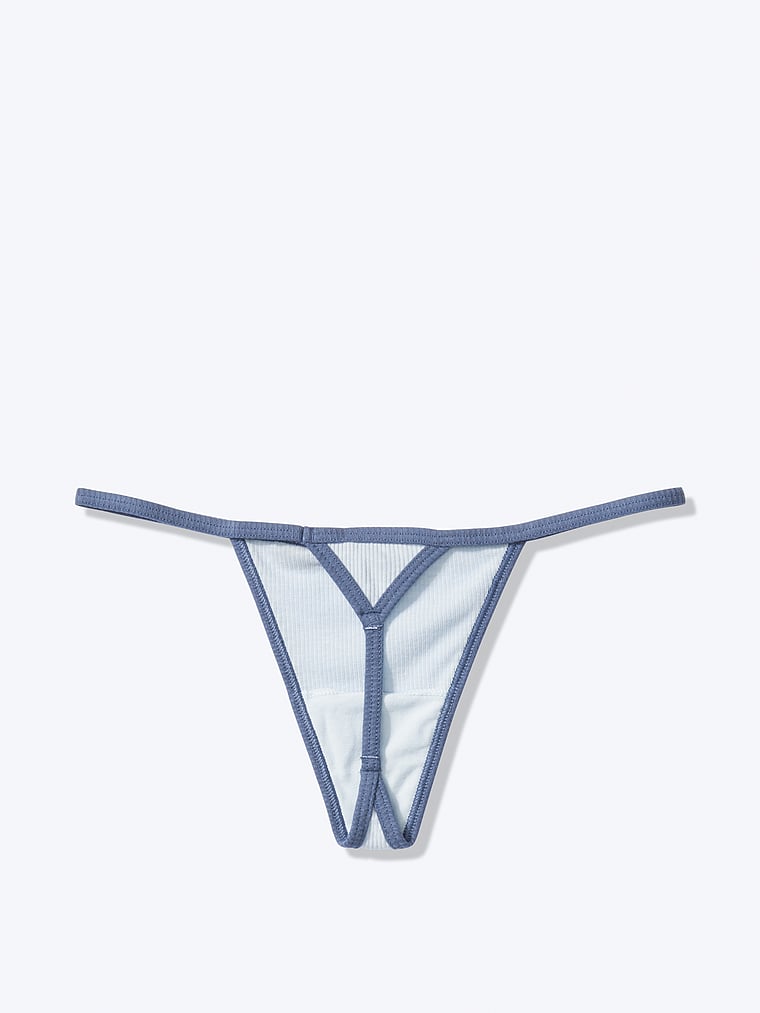 VictoriasSecret Cotton V-string. 1