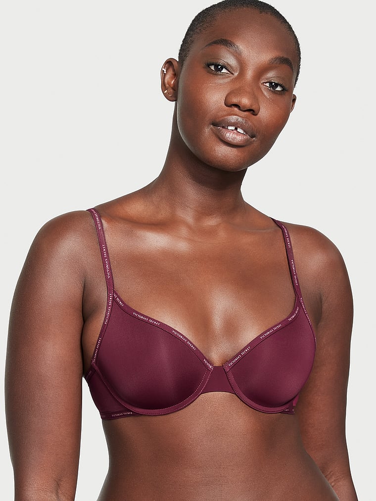 Buy Victoria's Secret Kir Red Smooth Lightly Lined Demi Bra from