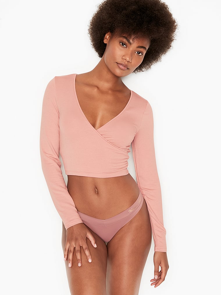 victorias secret wrap top