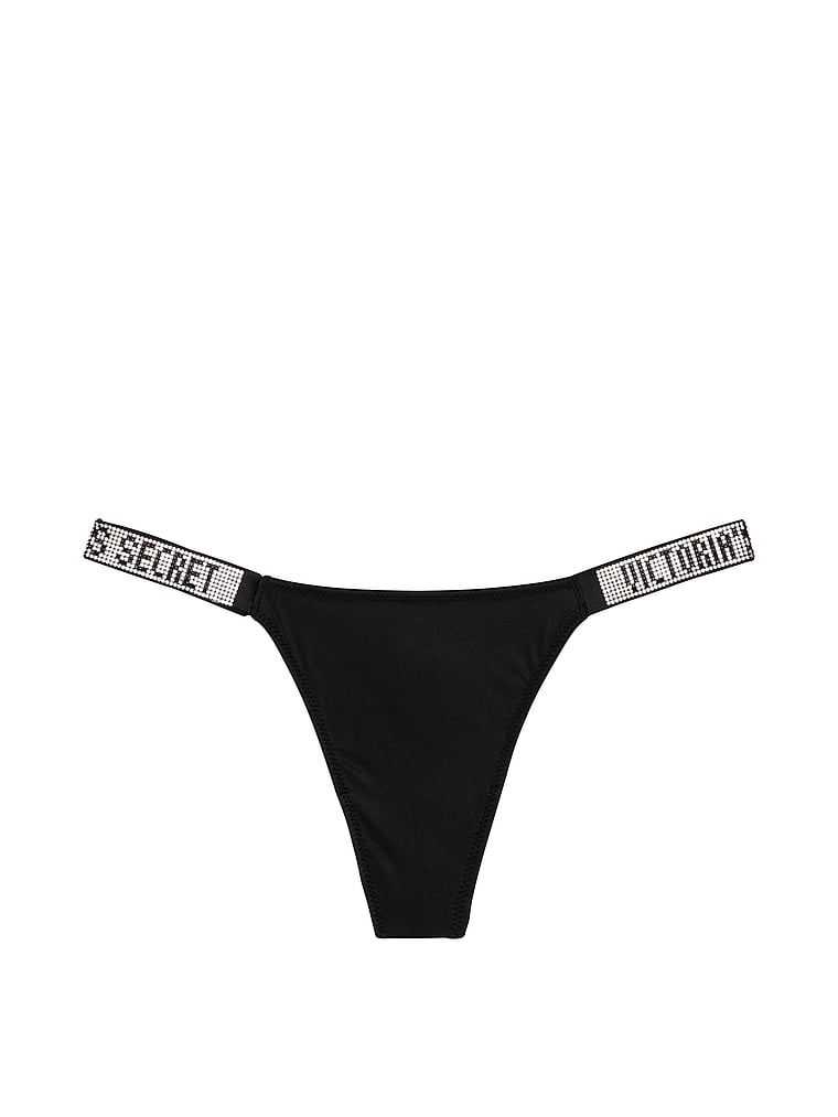 victoria secret glitter strap underwear