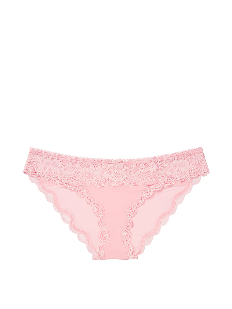 VictoriasSecret Eyelet Lace Cheekini Panty - 11120886-3ZWQ