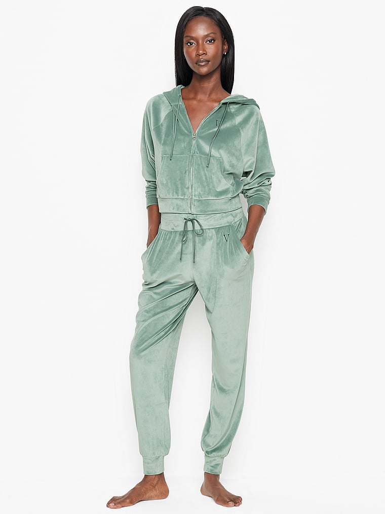 victoria's secret velour pajamas