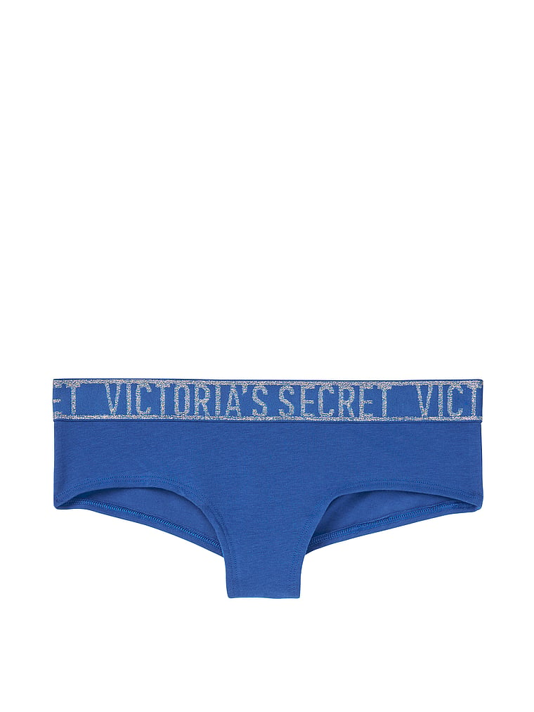 VictoriasSecret Stretch Cotton Logo Cheeky Panty - 11150810-56M6