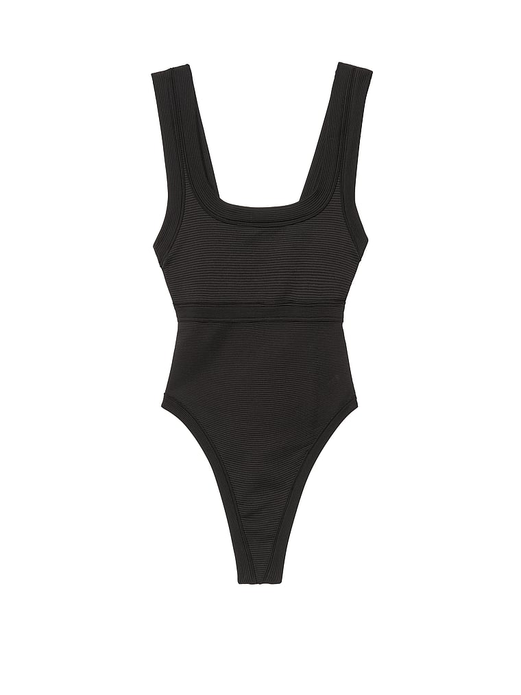 VictoriasSecret Ribbed Bodysuit - 11168132-54A2