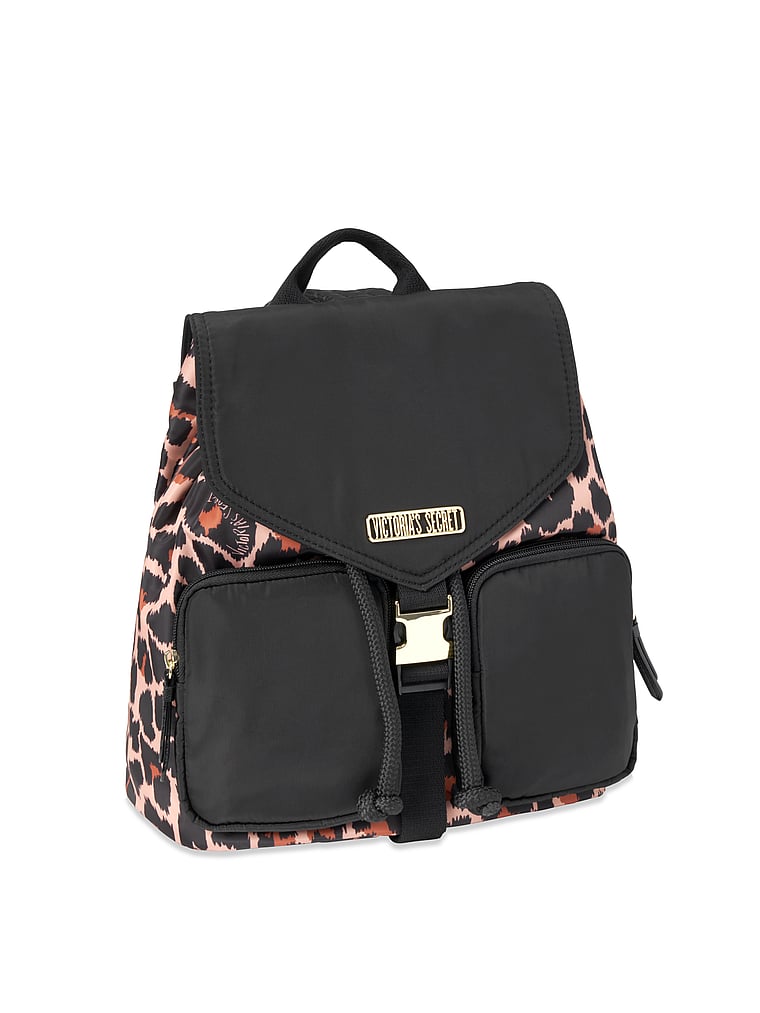 Victoria secret leopard clearance backpack