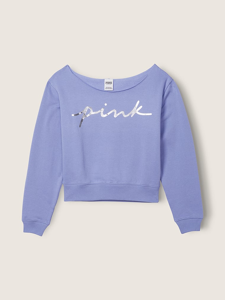 Victoria's Secret PINK Fleece Cropped Sweatshirt