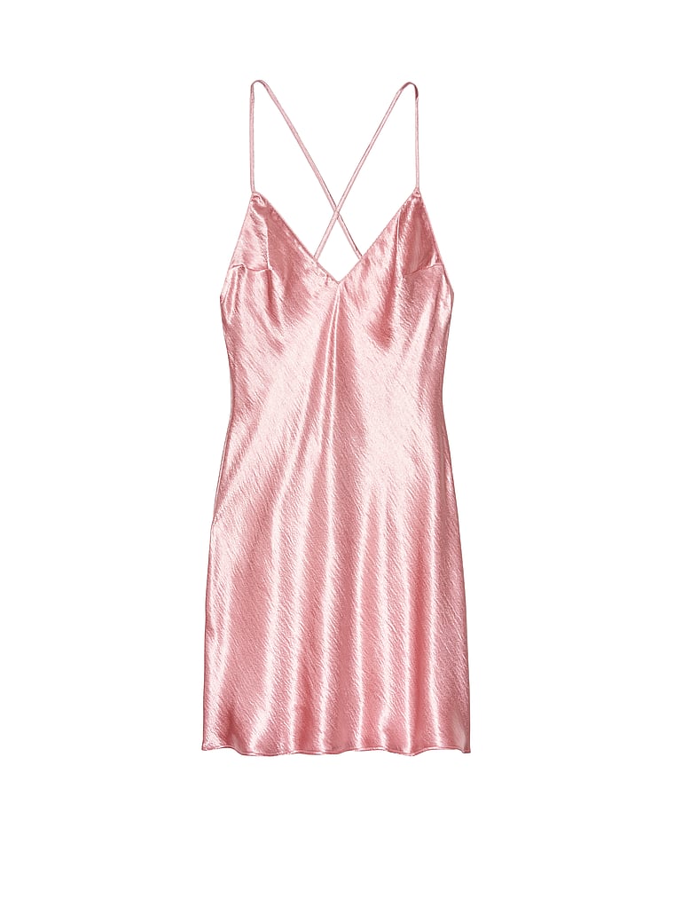 victoria secret pink slip dress