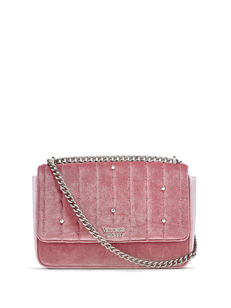 velvet pink bag