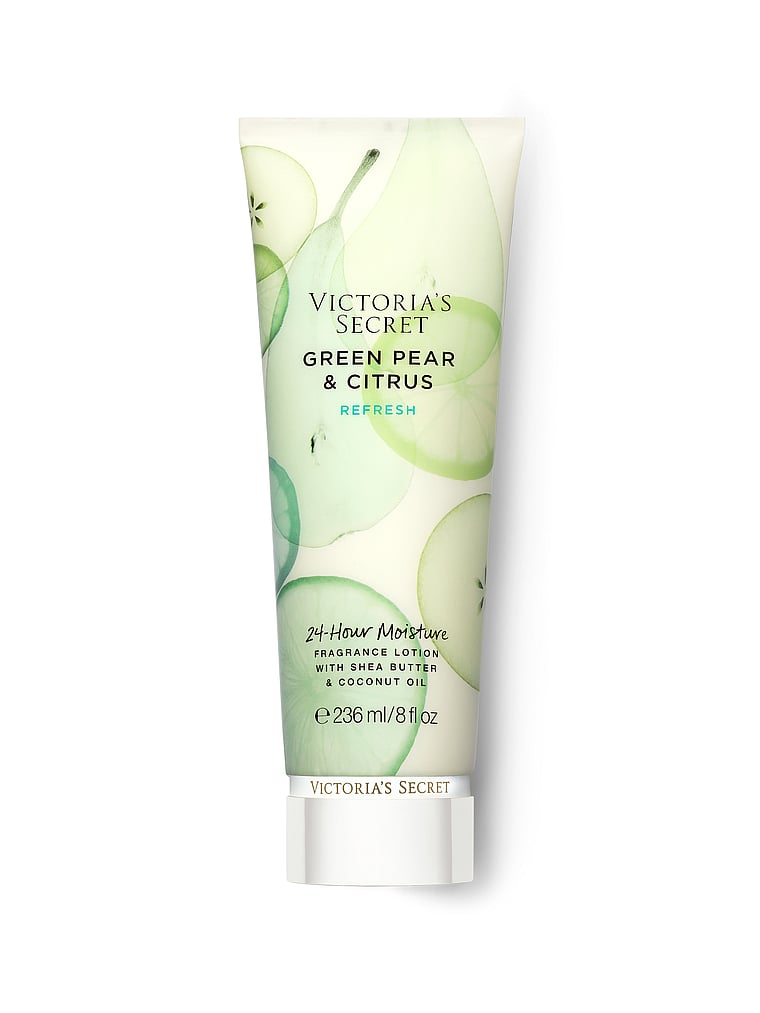 Victoria's Secret Natural Beauty Fragrance Lotion, Green Pear & Citrus, offModelFront, 1 of 2
