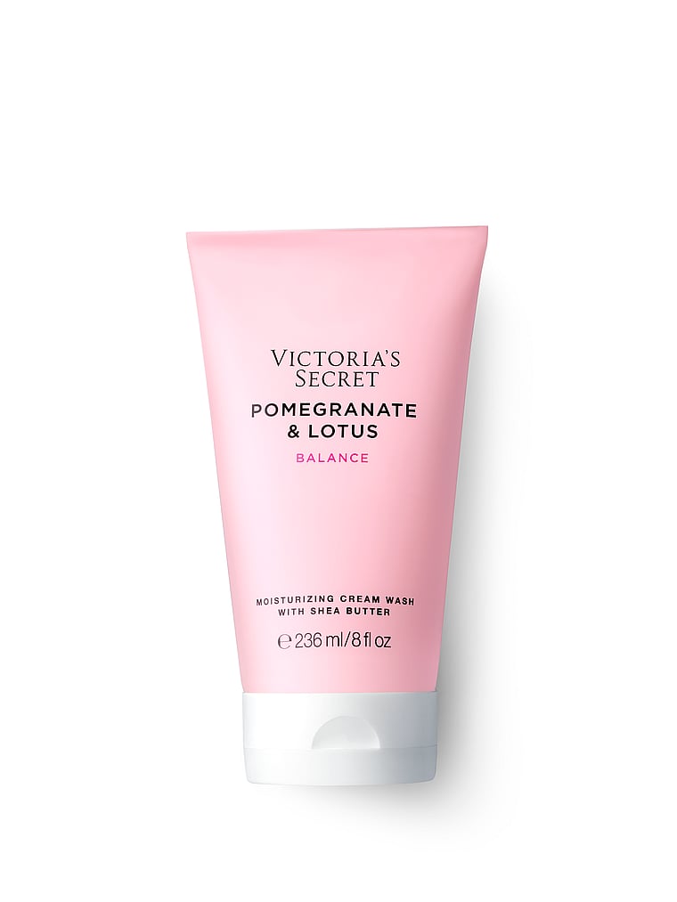 Victoria's Secret Natural Beauty Moisturizing Cream Body Wash, Pomegranate & Lotus, offModelFront, 1 of 1