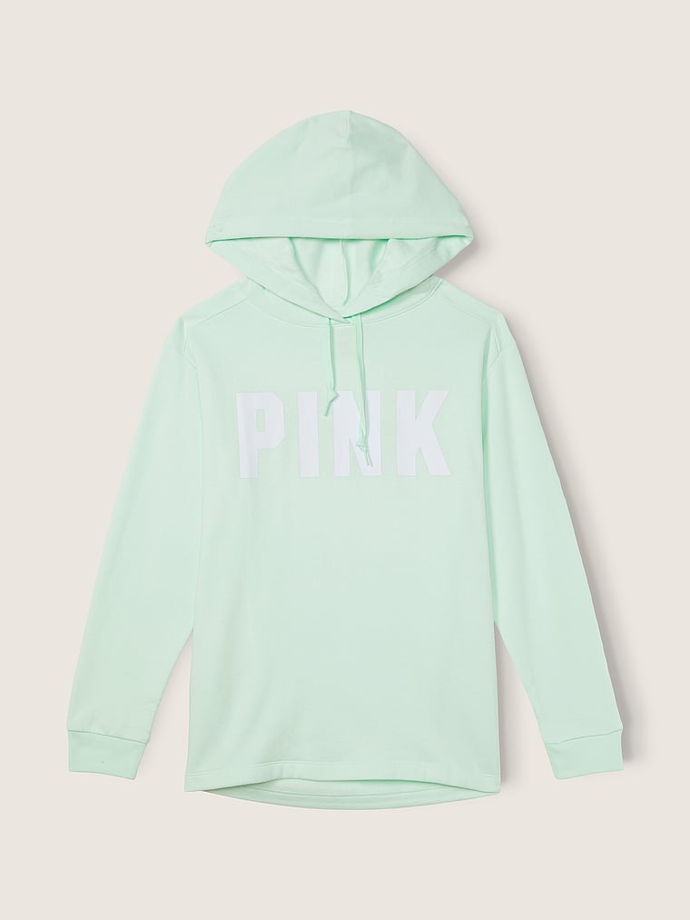 Neon green victoria's outlet secret pink hoodie