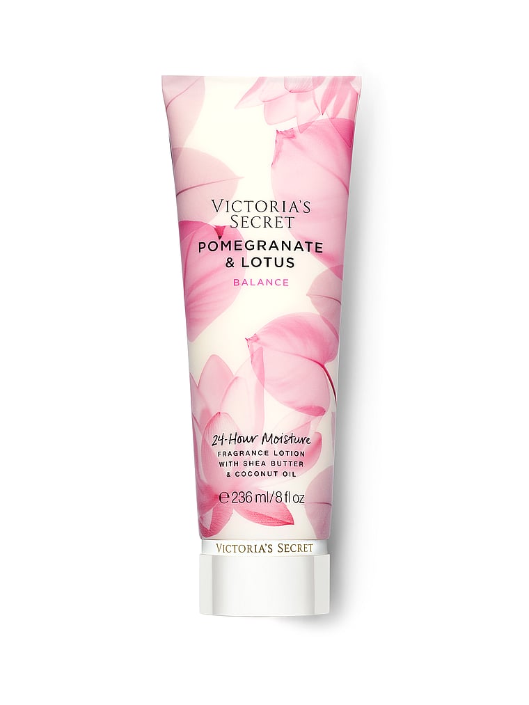 Victoria's Secret Natural Beauty Fragrance Lotion, Pomegranate & Lotus, offModelFront, 1 of 2