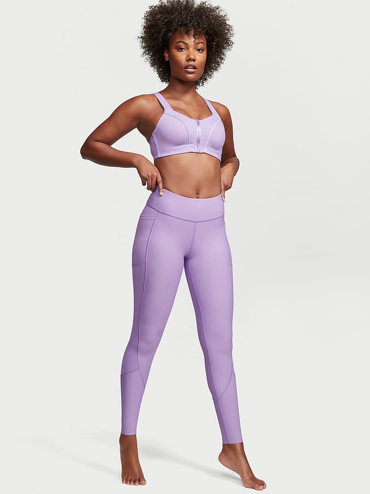Victoria Sport Knockout Tight strappy mesh cutout, hip pockets