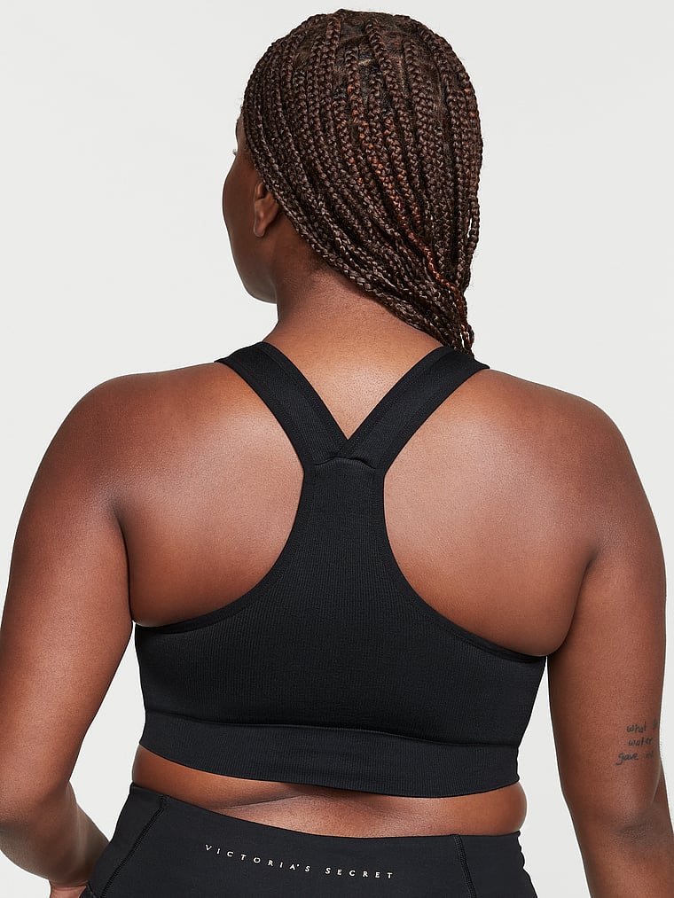 target's seamless high neck sports bra