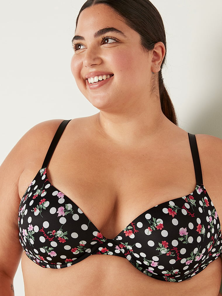 Ava - Soft Bra - Polka Dot Bra