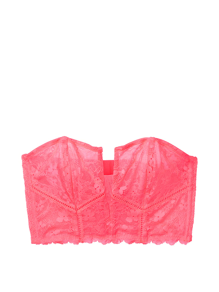 VictoriasSecret Lace Plunge Bustier - 11145844-12T5