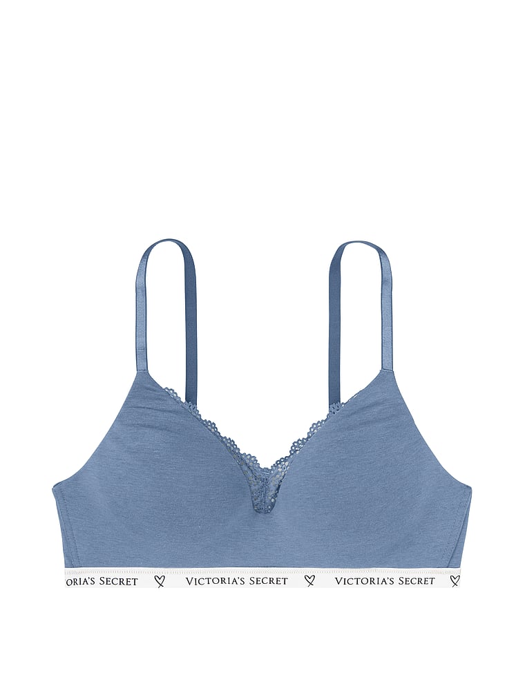 VictoriasSecret Cotton Wireless Bra. 3