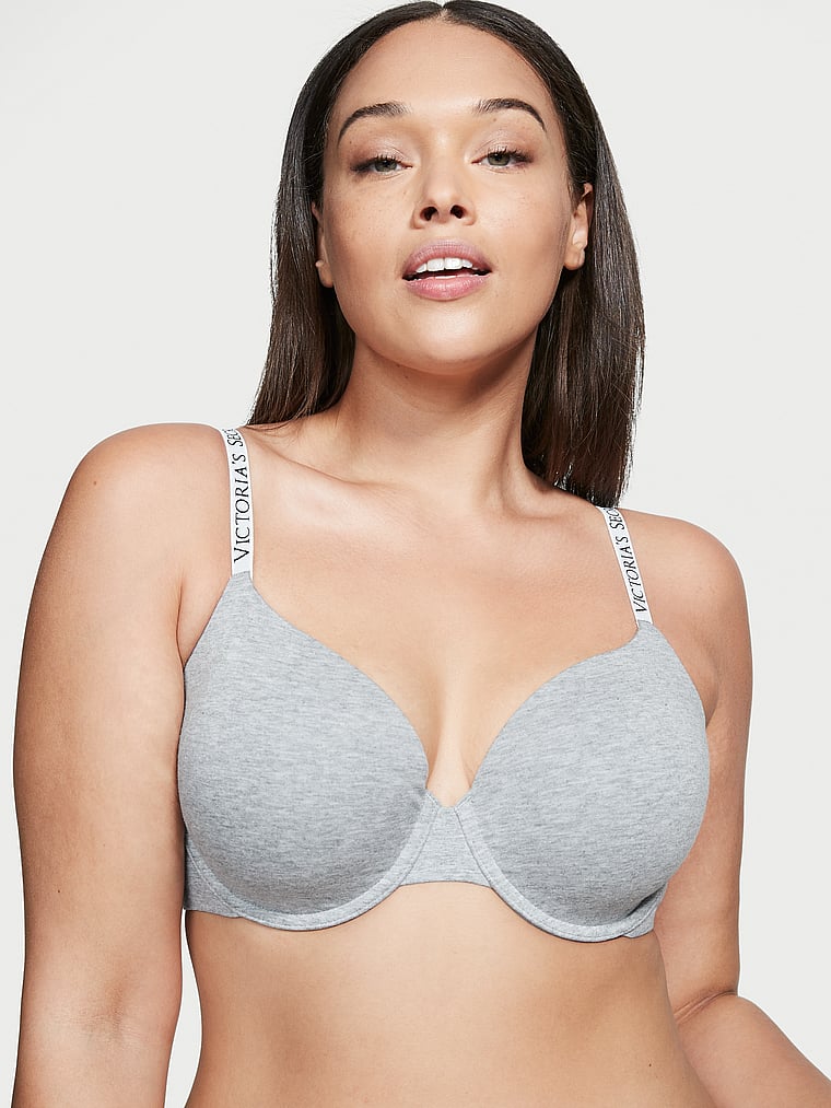 Victoria's Secret - Serious ah-ha moment: wide straps *never* dig in. Shop  the T-Shirt Perfect Shape bra