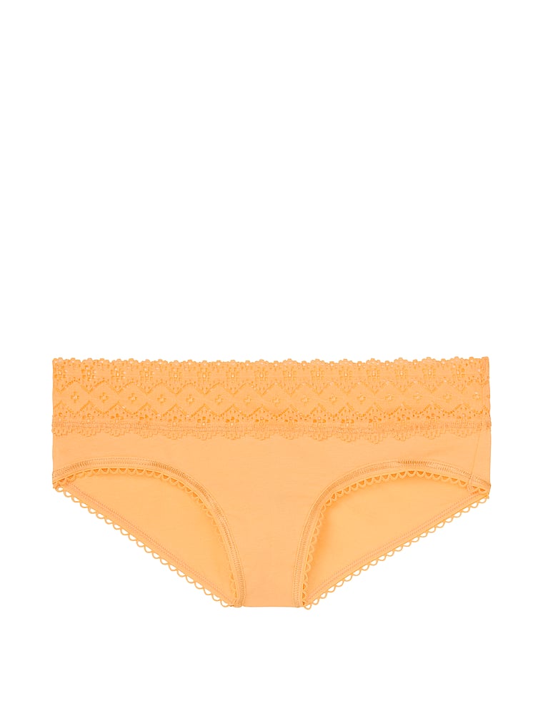 VictoriasSecret Stretch Cotton Lace-waist Hiphugger Panty - 11150309-4CBH