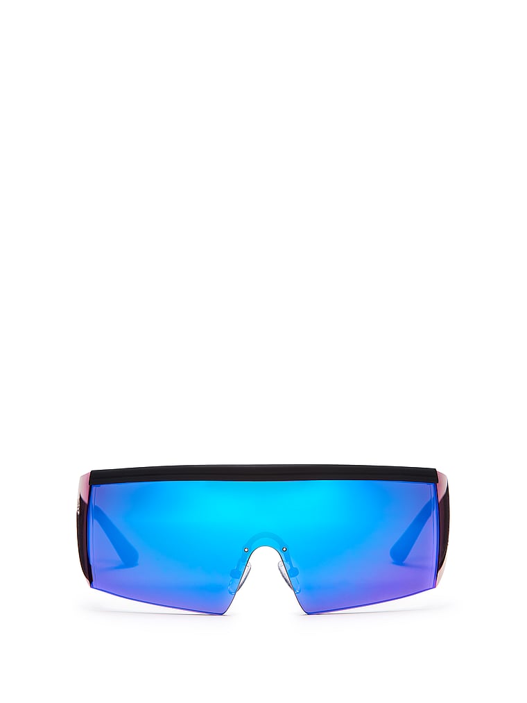 wrap around shield sunglasses