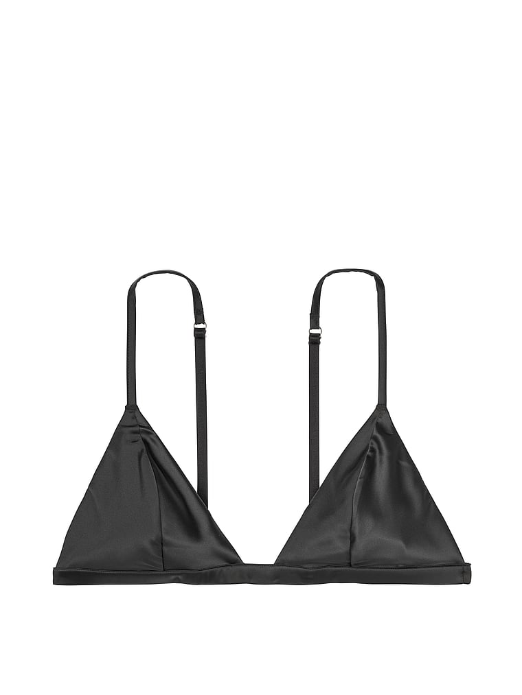 VictoriasSecret Satin Triangle Bralette. 3