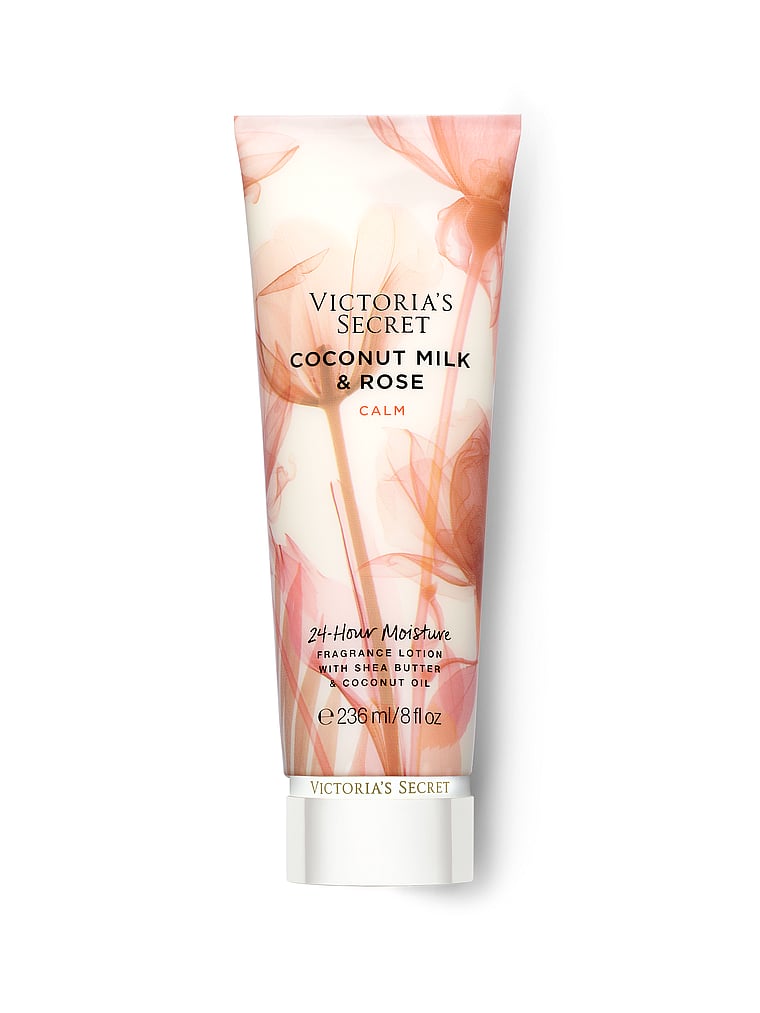 Victoria's Secret Natural Beauty Fragrance Lotion, COCONUT MILK & ROSE, offModelFront, 1 of 2
