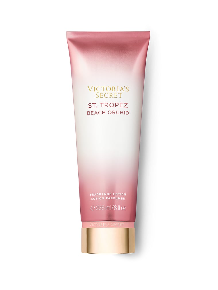 Victoria's Secret new Lush Coast Fragrance Lotion, St. Tropez Beach Orchid, offModelFront, 1 of 2