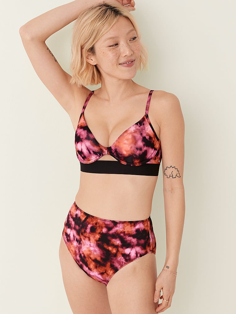 push up scoop bikini