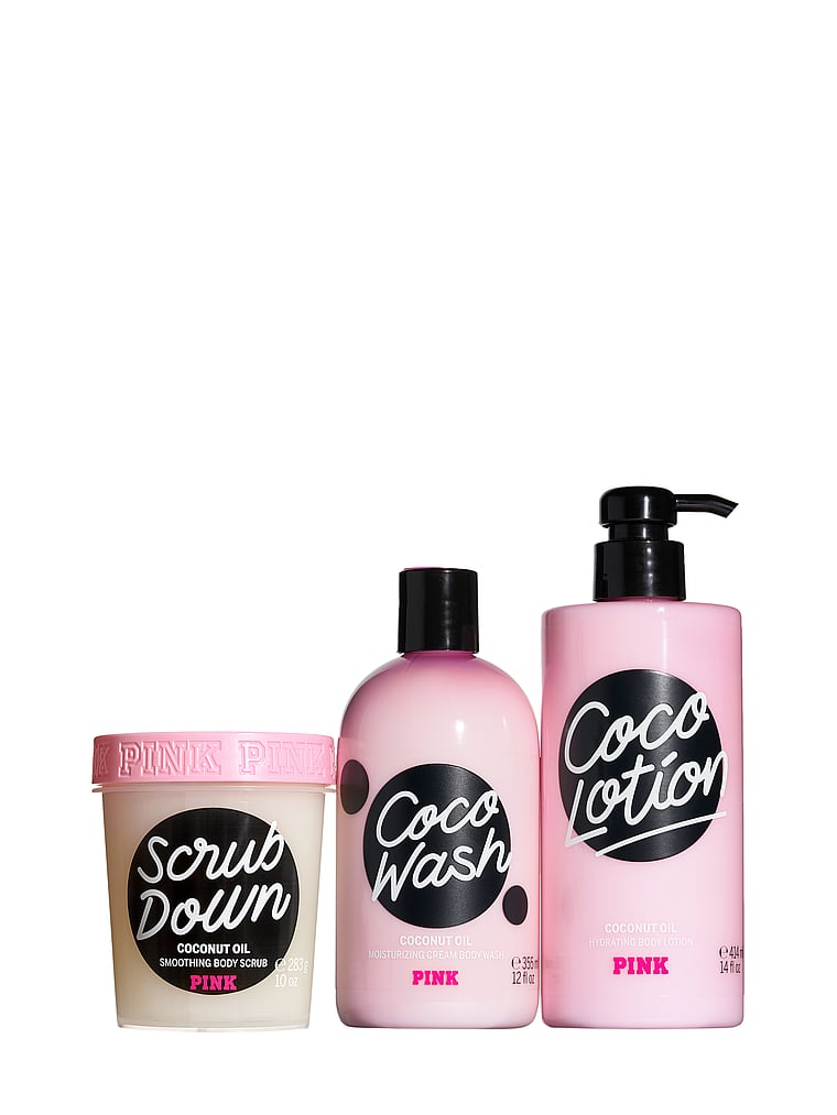 pink coco lotion gift set