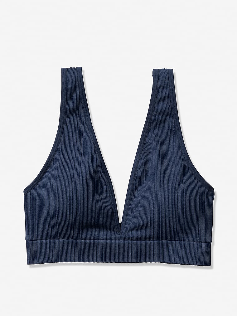 seamless plunge bralette