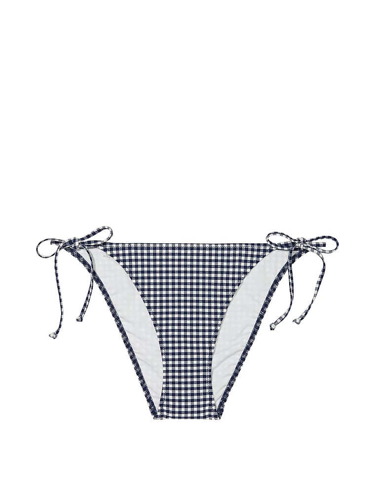 Lover Cheeky Plus Size Swimsuit Bikini Bottoms in Gingham