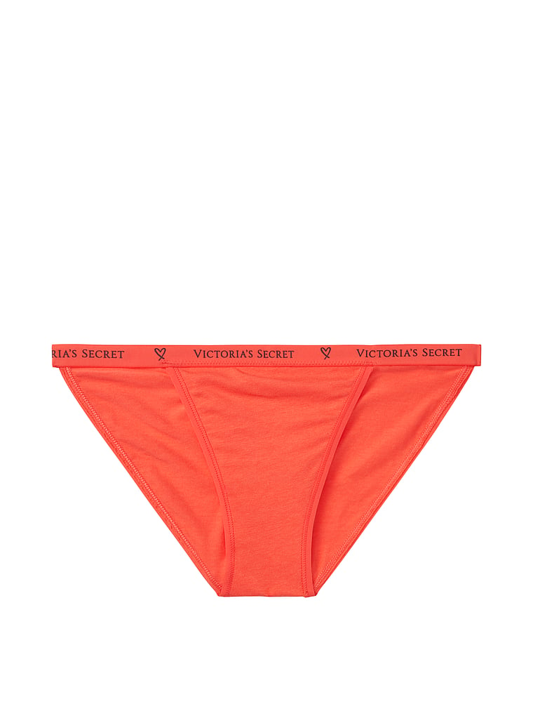 VictoriasSecret Stretch Cotton String Bikini Panty - 11123055-0XRH