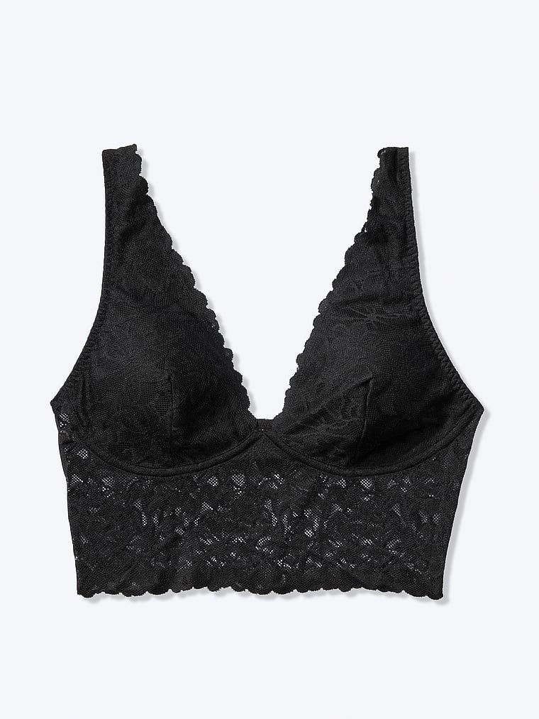 lace plunge bralette