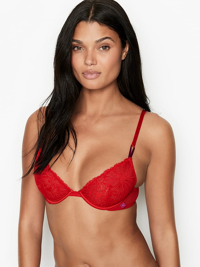 Victoria's Secret Sexy Tee Unlined Lace Demi Bra