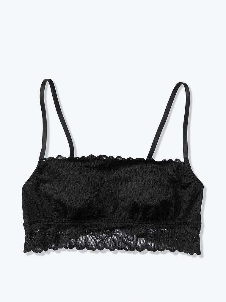 square neck lace bralette